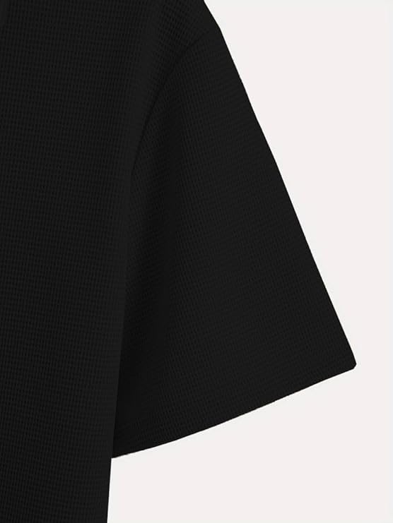 Premium Waffle Knit T-Shirt || Tshirt for Man || Mens Tshirt - Image 3