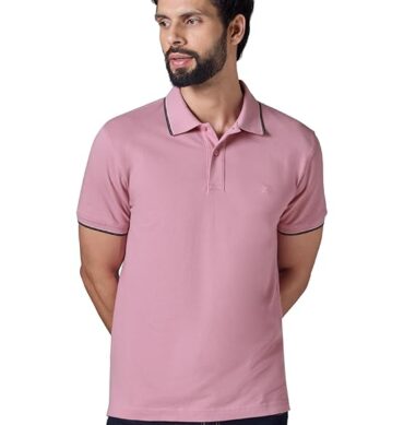 XYXX Accent Men's Solid Cotton Polo T Shirt | Collar Tshirts | Half Sleeves | Solid-Slim Fit