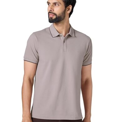XYXX Accent Men's Solid Cotton Polo T Shirt | Collar Tshirts | Half Sleeves | Solid-Slim Fit