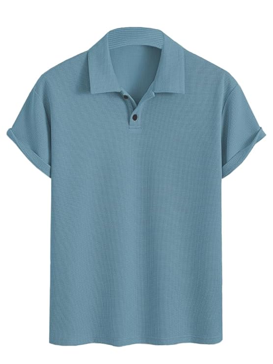 Premium Waffle Knit T-Shirt || Tshirt for Man || Mens Tshirt