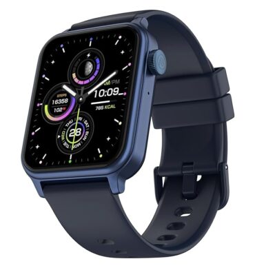 Noise Pulse 2 Max 1.85" Display, Bluetooth Calling Smart Watch, 10 Days Battery, 550 NITS Brightness, Smart DND, 100 Sports Modes, Smartwatch for Men and Women (Denim Blue)