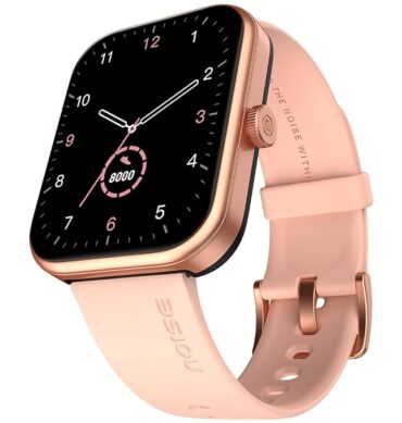 Noise Pulse 2 Max 1.85" Display, Bluetooth Calling Smart Watch, 10 Days Battery, 550 NITS Brightness, Smart DND, 100 Sports Modes, Smartwatch for Men and Women (Rose Pink)