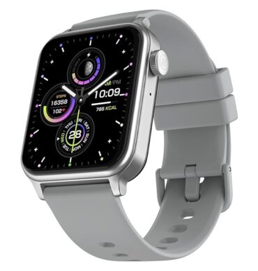 Noise Pulse 2 Max 1.85" Display, Bluetooth Calling Smart Watch, 10 Days Battery, 550 NITS Brightness, Smart DND, 100 Sports Modes, Smartwatch for Men and Women (Cloud Grey)