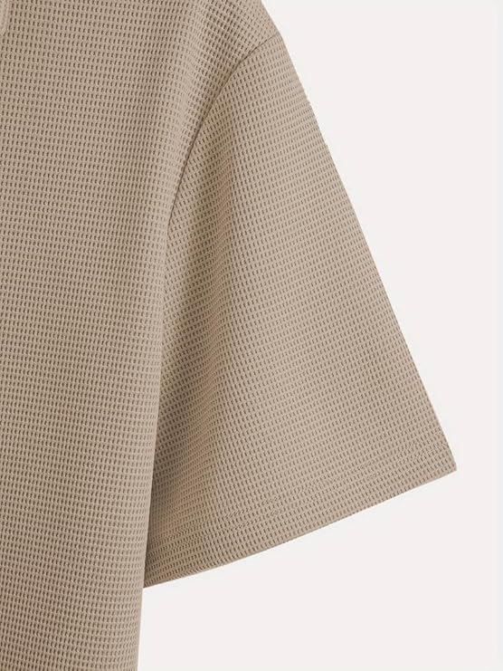 Premium Waffle Knit T-Shirt || Tshirt for Man || Mens Tshirt - Image 3