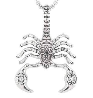 THE MEN THING Alloy Pendant with Pure Stainless Steel 24inch Round Box Chain, American trending Style for Men & Boys