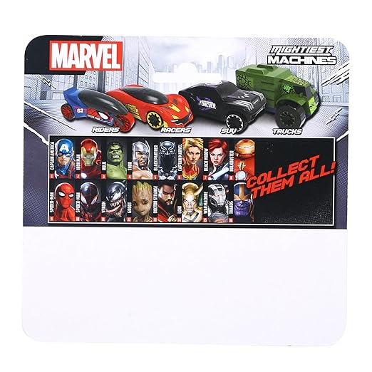 SKOODLE Kid Marvel Pull-Back Monster Truck - Black Panther Edition, Marvel Inspired Toy Bikes with Sturdy and Long-Lasting Construction, Enhances Motor Skills and Fun Vehicle Toy for Gifting - Blue - Image 3