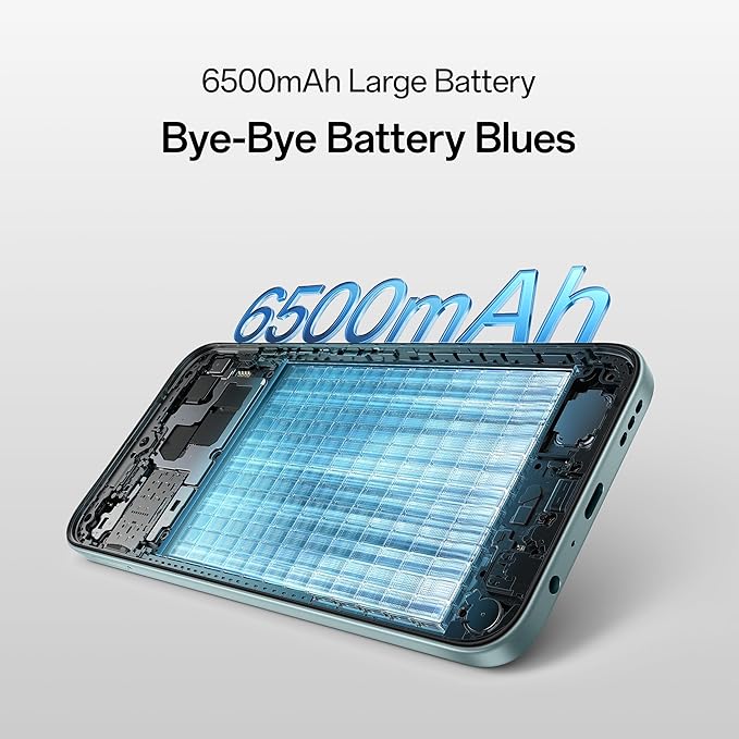 Oppo A6X 5G (Ice Blue, 4GB RAM, 128GB Storage) - Image 4