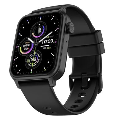 Noise Pulse 2 Max 1.85" Display, Bluetooth Calling Smart Watch, 10 Days Battery, 550 NITS Brightness, Smart DND, 100 Sports Modes, Smartwatch for Men and Women (Jet Black)