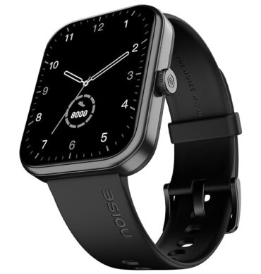 Noise Pulse 2 Max 1.85" Display, Bluetooth Calling Smart Watch, 10 Days Battery, 550 NITS Brightness, Smart DND, 100 Sports Modes, Smartwatch for Men and Women (Jet Black)